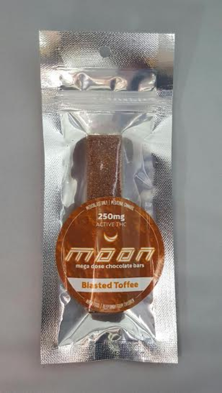 Moon Blasted Toffee Chocolate Bar