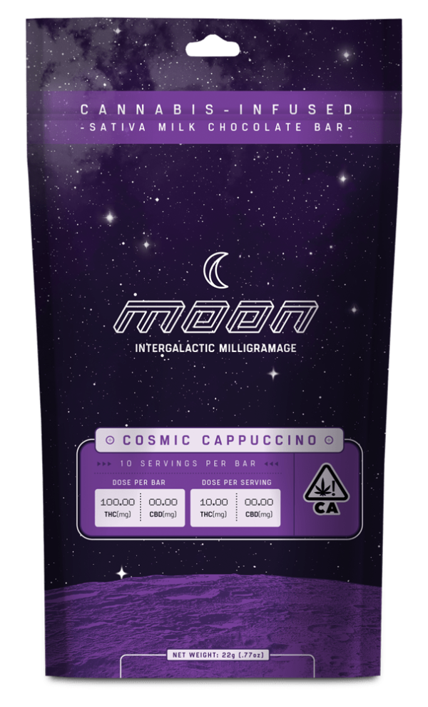 Moon Cosmic Cappuccino Chocolate Bar